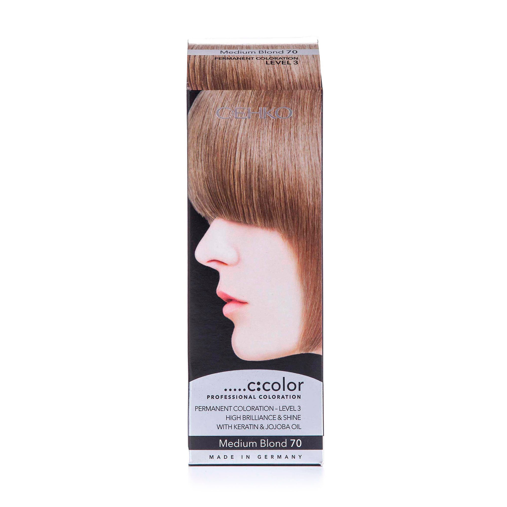 Стійка крем-фарба для волосся C:ЕНКО C:COLOR Professional Coloration 70 Натуральний русявий, 110 мл